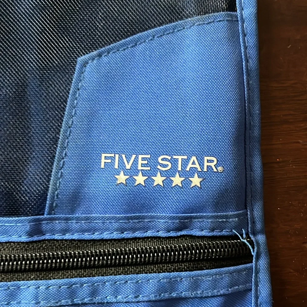 MEAD Five Star Pencil Pouch School Office Organizer Pen Marker 3 ring binder